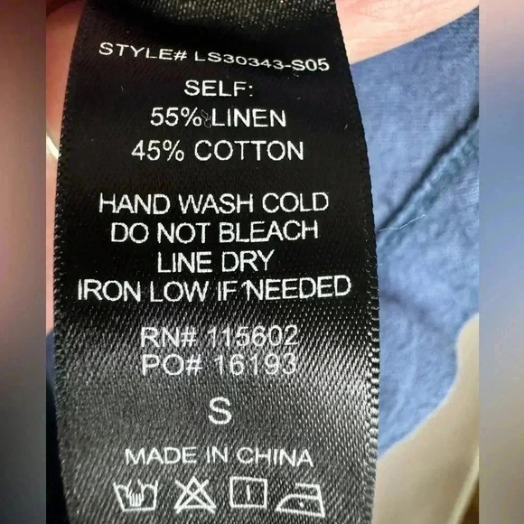 Lush Navy Blue Snap Button Skirt Size Small - Picture 3 of 4